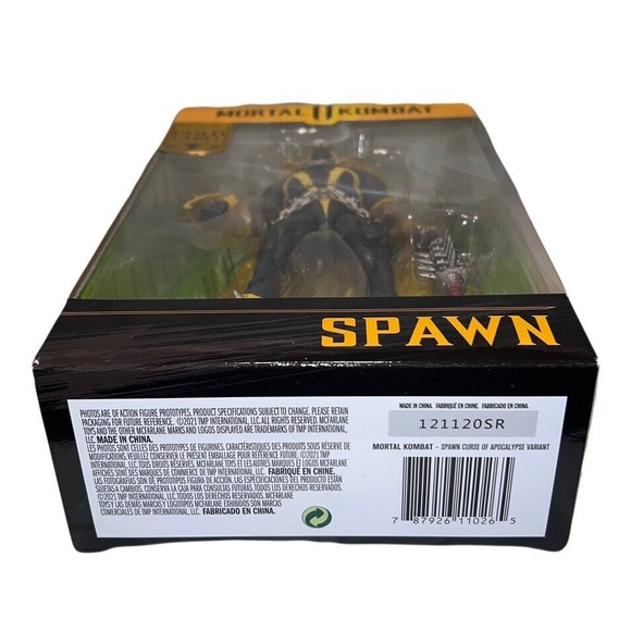 McFarlane Toys Gold Label Collection Mortal Kombat 11 Spawn Curse of Apocalypse - Picture 7 of 8